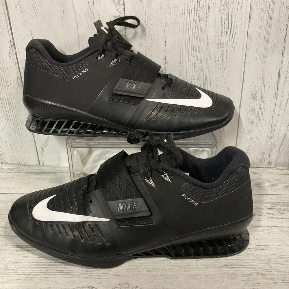 Nike Romaleos 3 Weightlifting Men's Shoes US 12 UK 11‎ EU 46 CM 30 852933-002 - Picture 7 of 10